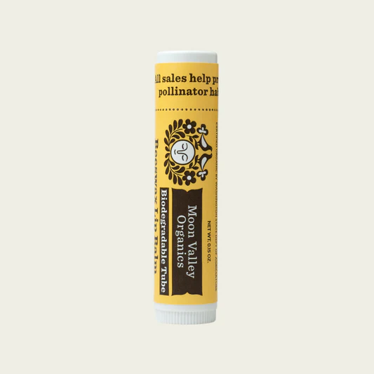 Moon Valley Organics Herbal Lip Balm Zero waste skincare product
